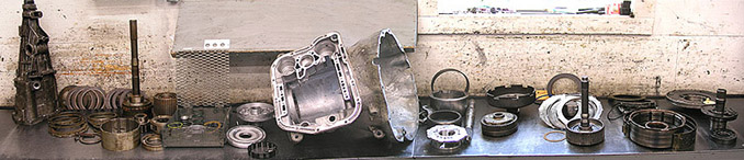 Transmission on Bench