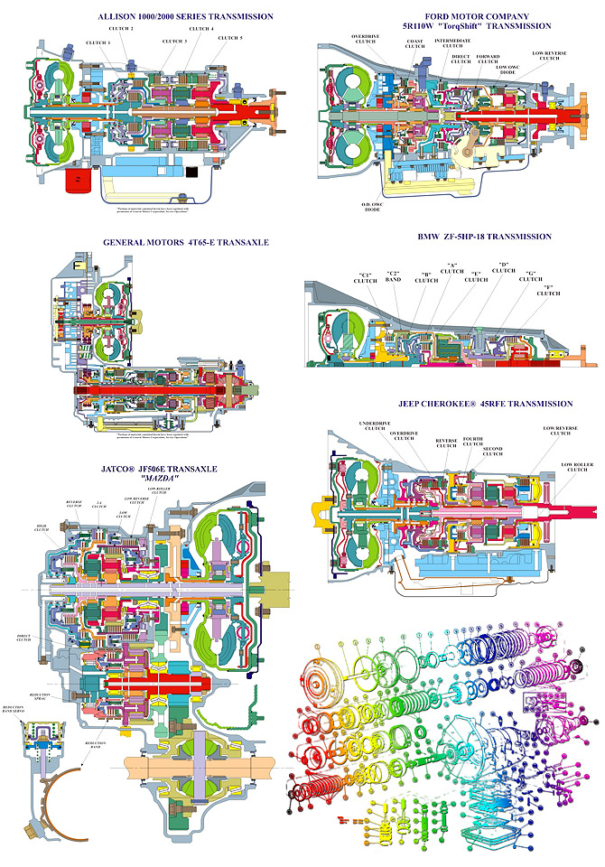 ATSG Trans Diagrams